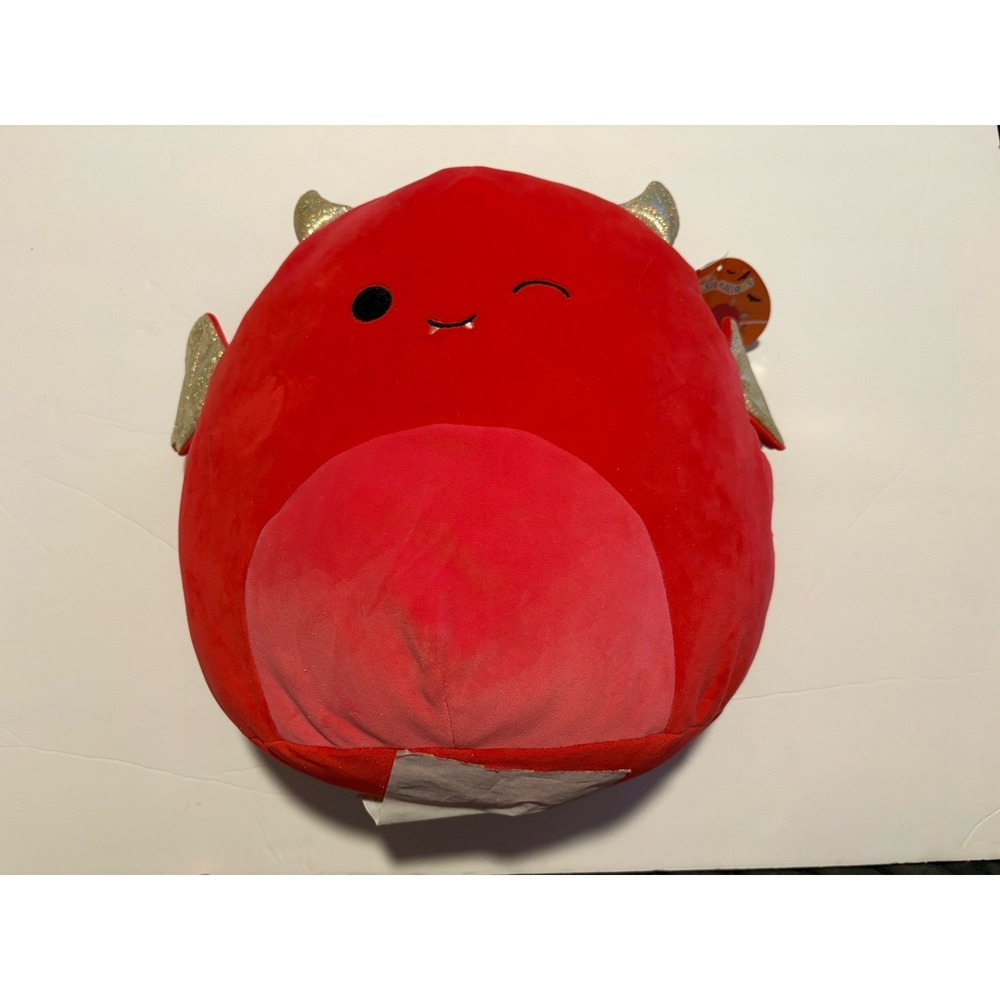 Squishmallows Halloween 12" KARLIE RED DEVIL BAT Plush Stuffed Animal 2023 - NWT